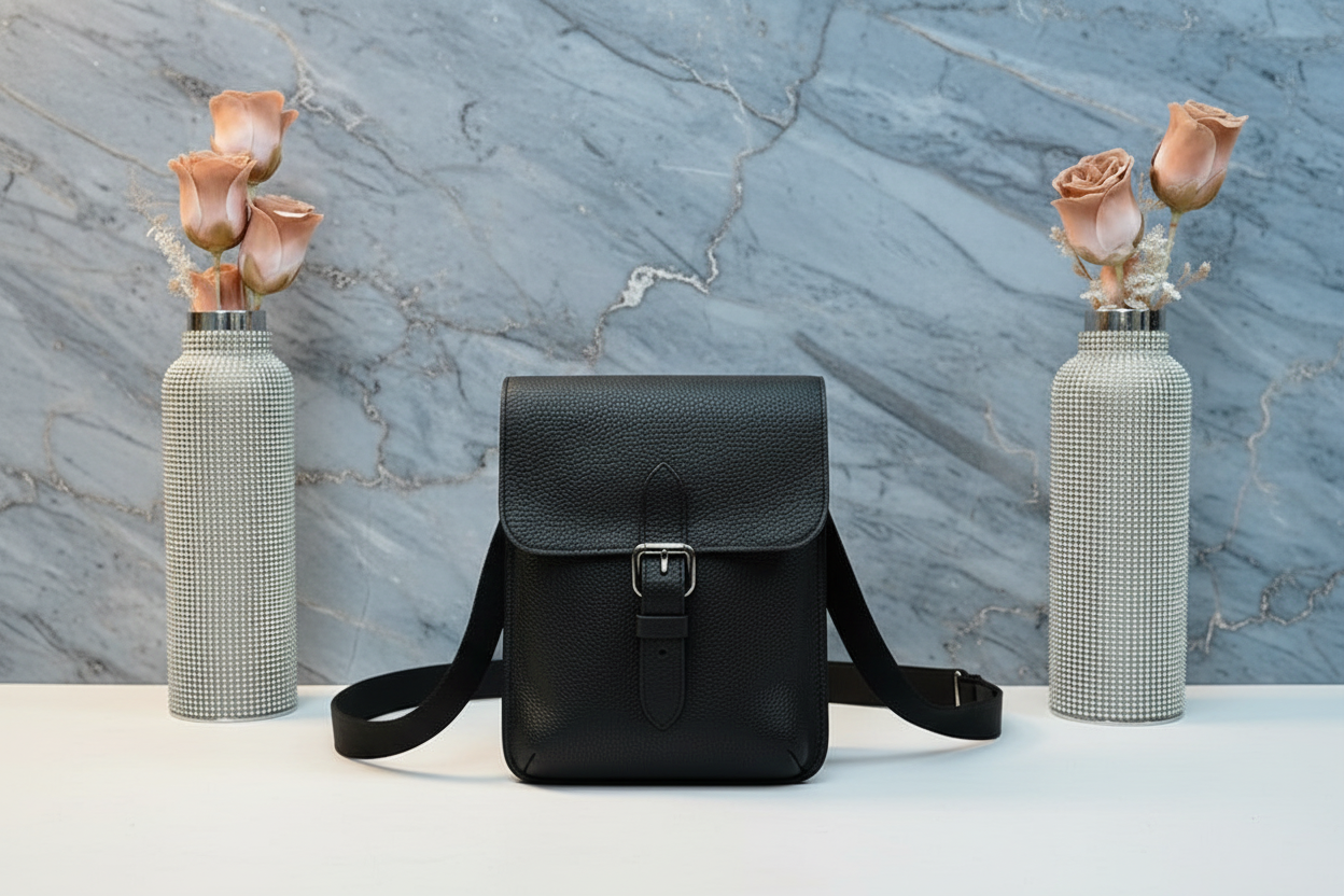 COACH HUDSON SLIM CROSSBODY - BLACK