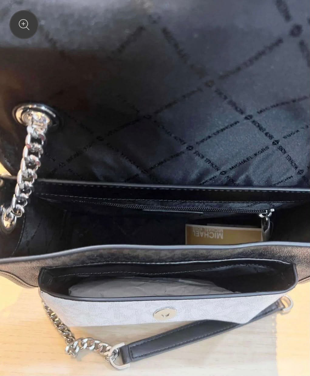 MICHAEL KORS REGINA MEDIUM FLAP CONVERTIBLE CHAIN SHOULDER BAG/CROSSBODY