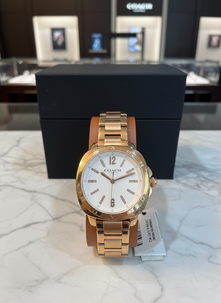 COACH KITT WATCH FOR WOMEN - ROSEGOLD