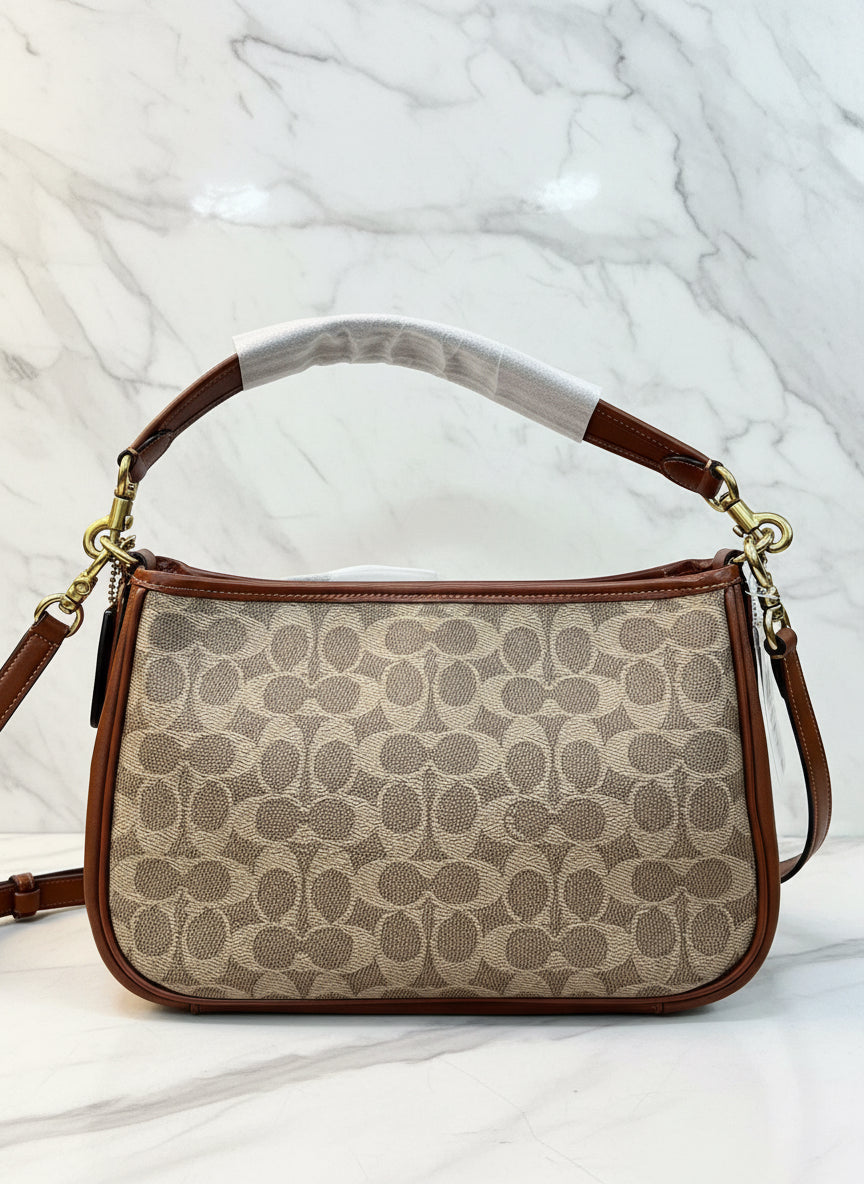 COACH CARY SHOULDER BAG/CROSSBODY BAG IN SIGNATURE CANVAS