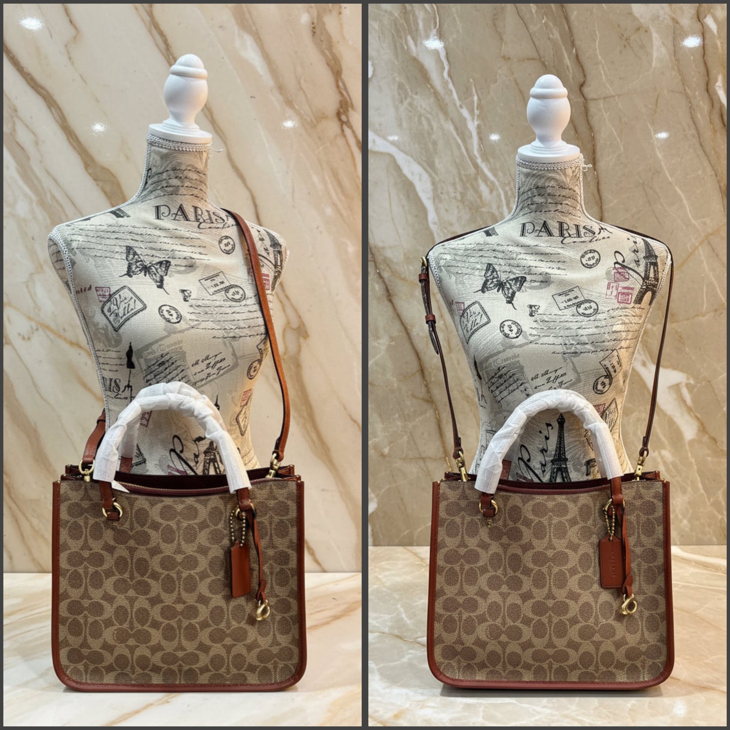 COACH TYLER CARRYALL 28 IN SIGNATURE CANVAS