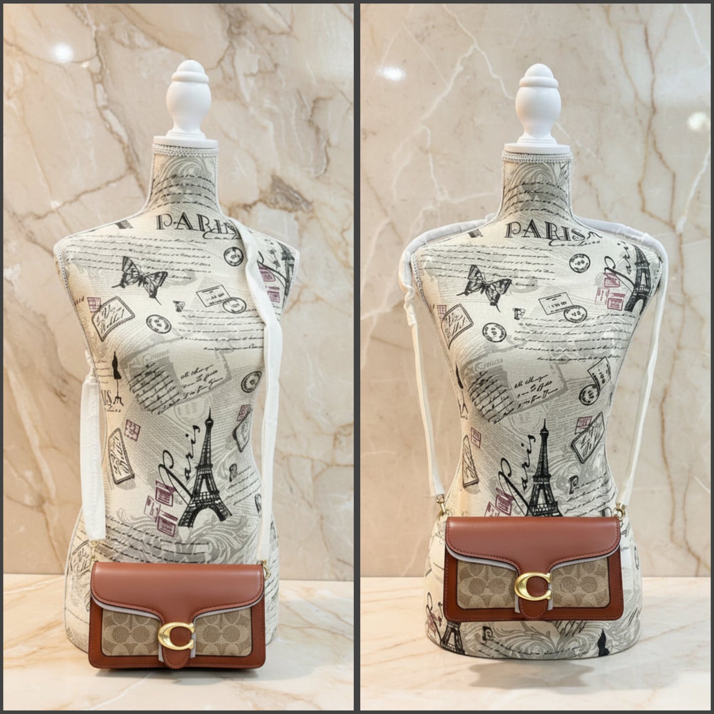 Coach Tabby Chain Clutch In Signature Canvas 21