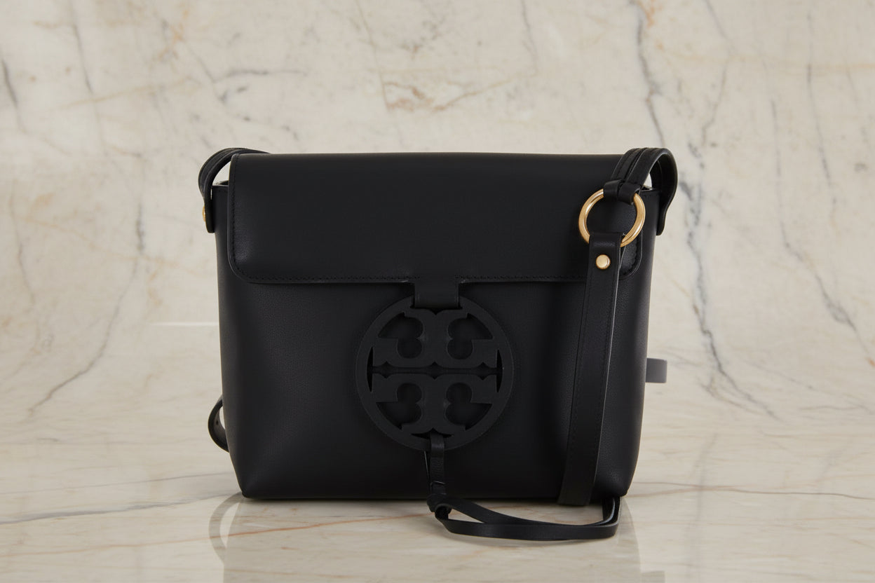 TORY BURCH MILLER CROSSBODY - BLACK