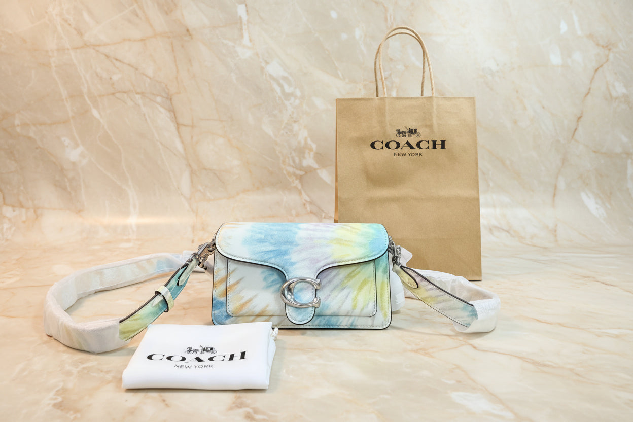 COACH TABBY 20 TIE DYE PRINT SHOULDER BAG/CROSSBODY BAG