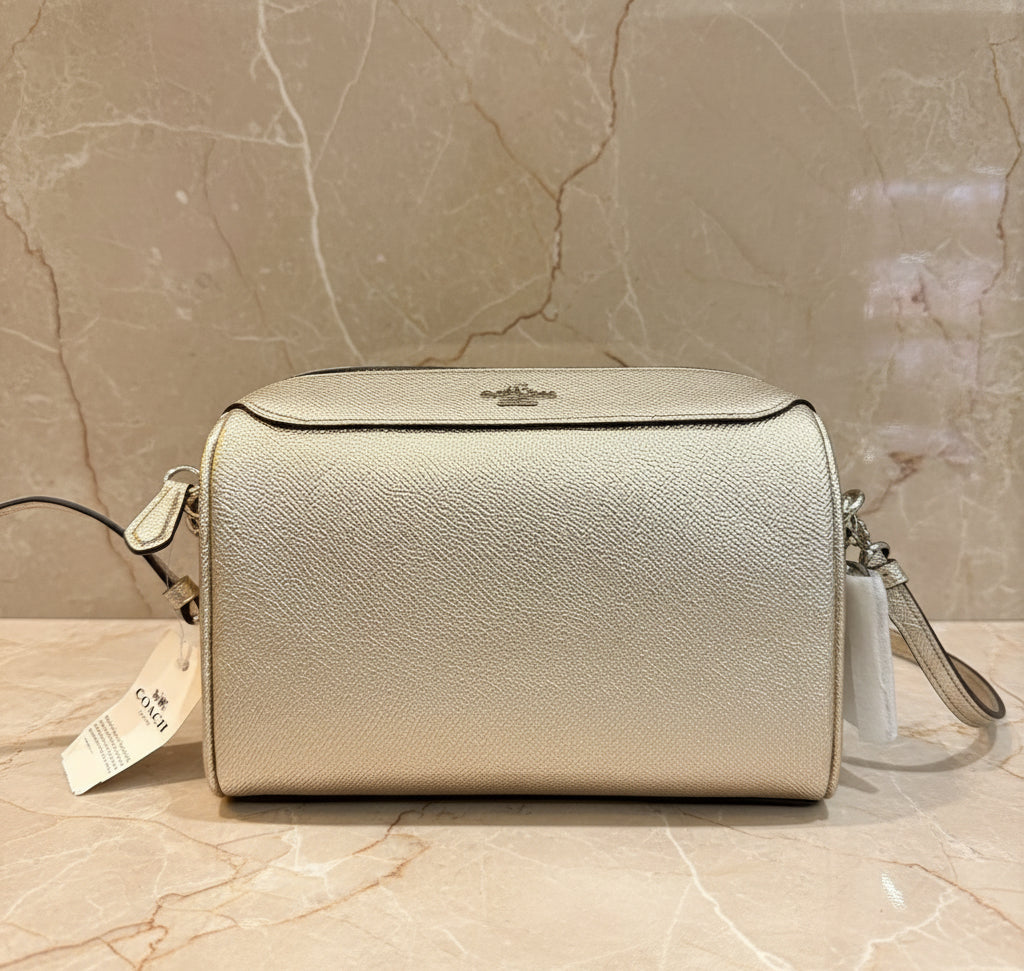COACH BENETTE MICRO - PLATINUM GOLD