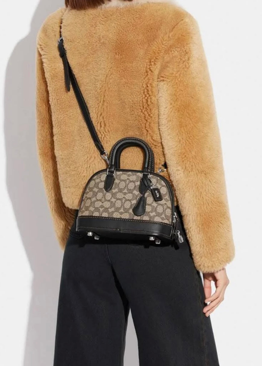 COACH REVEL BAG 24 IN SIGNATURE TEXTILE JACQUARD