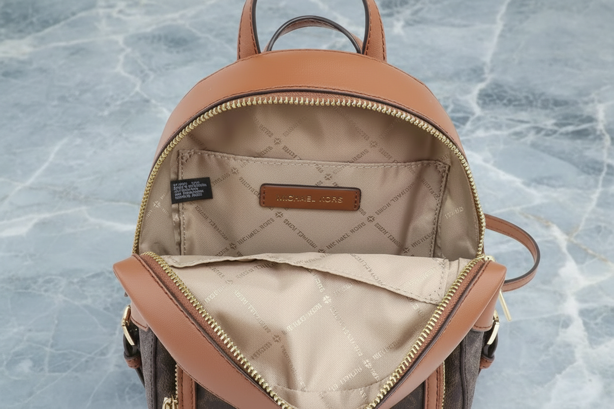 MICHAEL KORS JAYCEE XS BACKPACK SIG BROWN