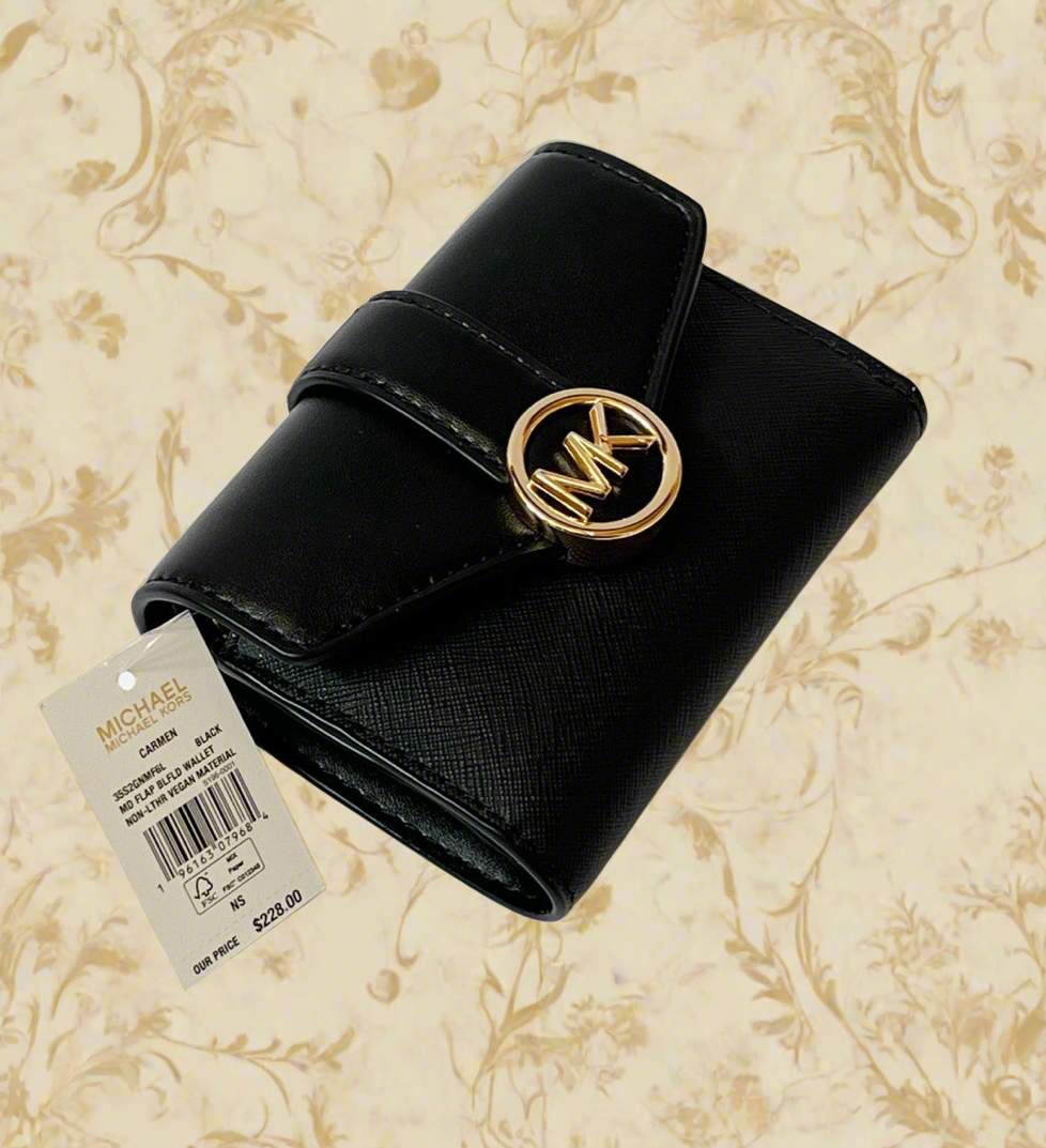 MICHAEL KORS CARMEN SMALL TRIFOLD WALLET