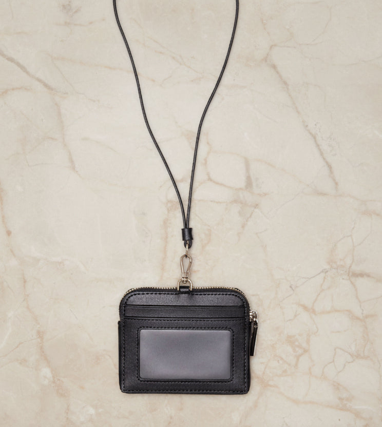 Kate Spade Carter ID Lanyard/Wallet - Black