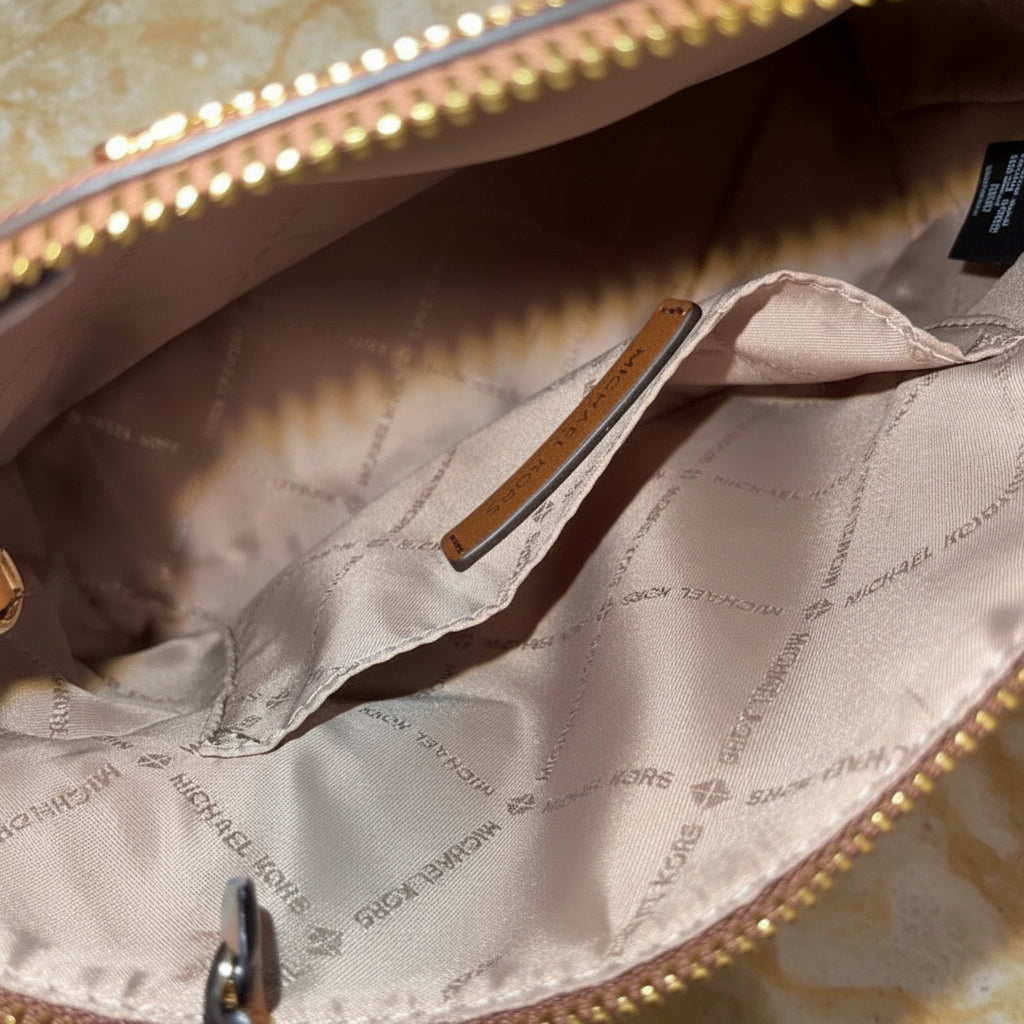 MICHAEL KORS SMALL DARIA 3 in 1 SATCHEL -  BROWN ACORN