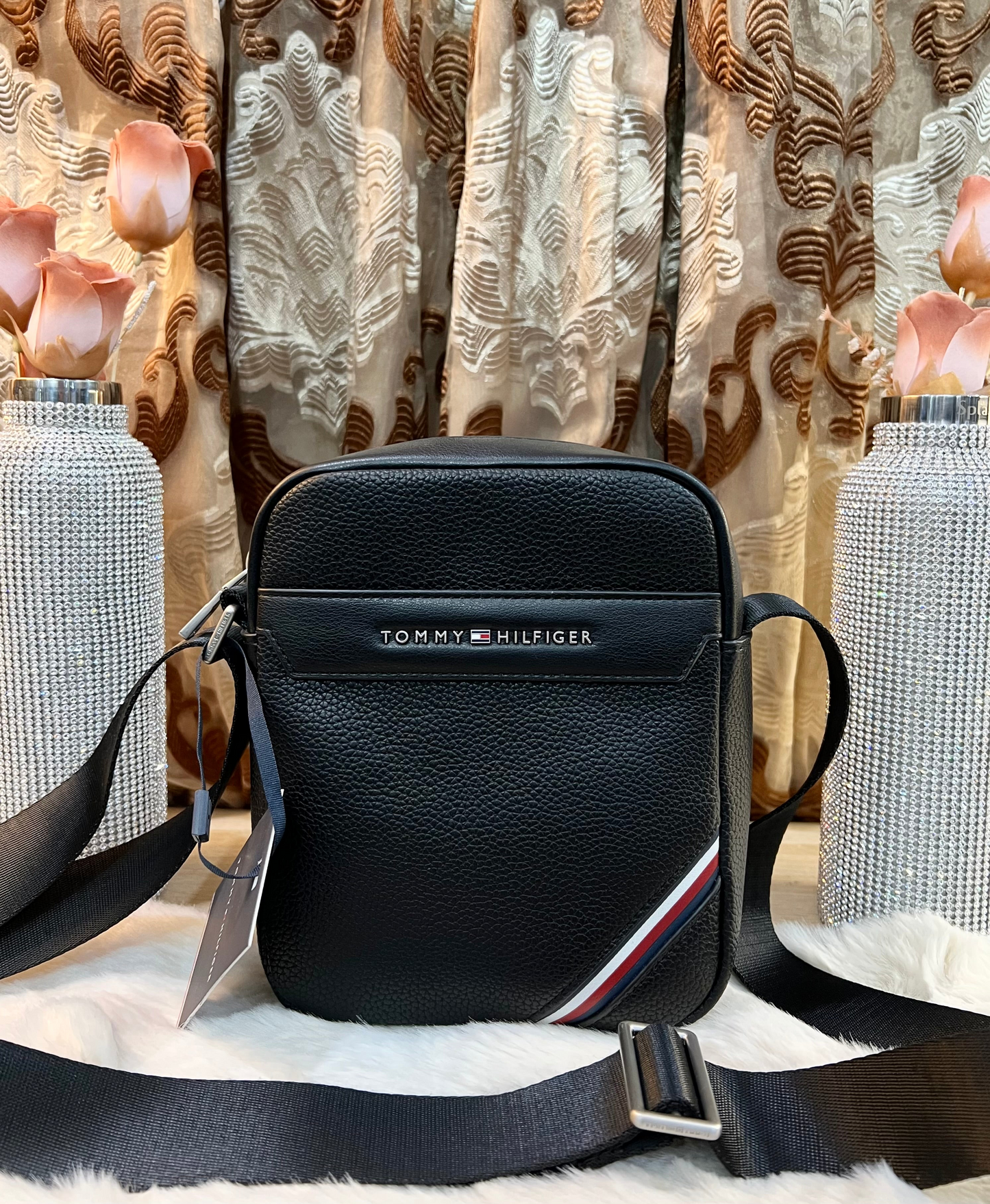 TOMMY HILFIGER MINI REPORTER MEN’S CROSSBODY BAG -