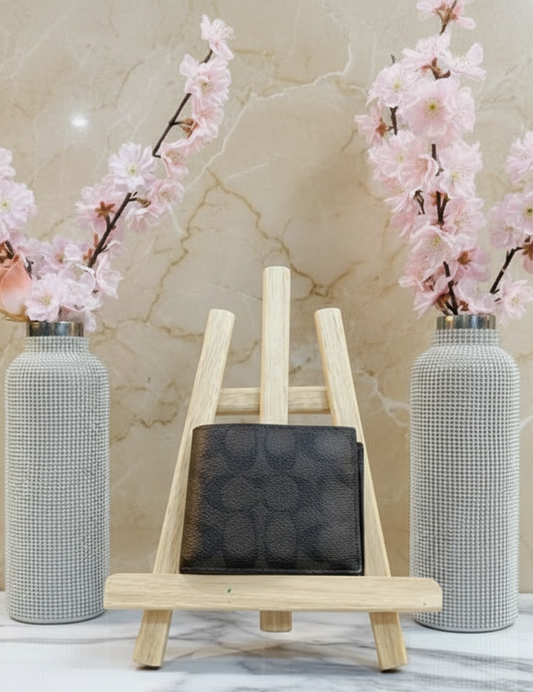 COACH MEN’S 3 in 1 BIFOLD WALLET WITH INSERT - In Blocked Signature Canvas