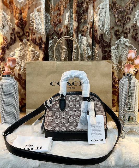 COACH REVEL BAG 24 IN SIGNATURE TEXTILE JACQUARD