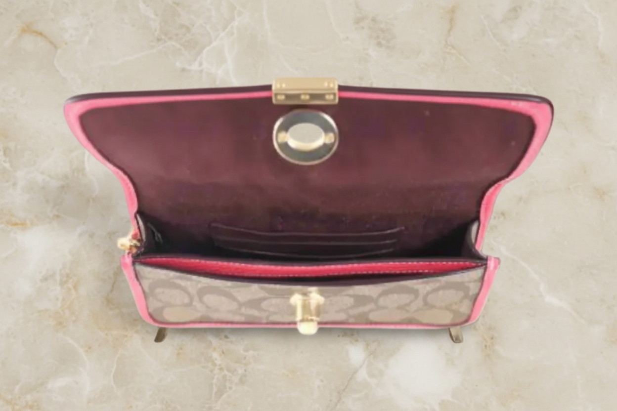 COACH WRISTLET/CROSSBODY CHAIN