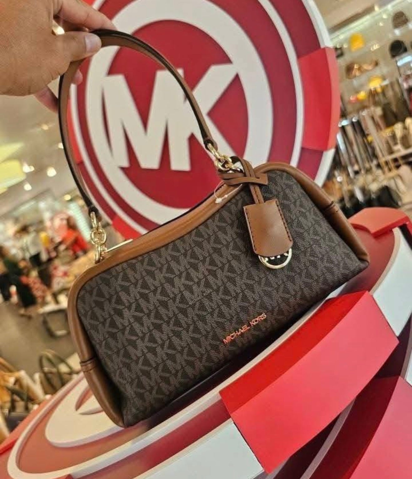 MICHAEL KORS CECILY SMALL SATCHEL WITH SLING STRAP