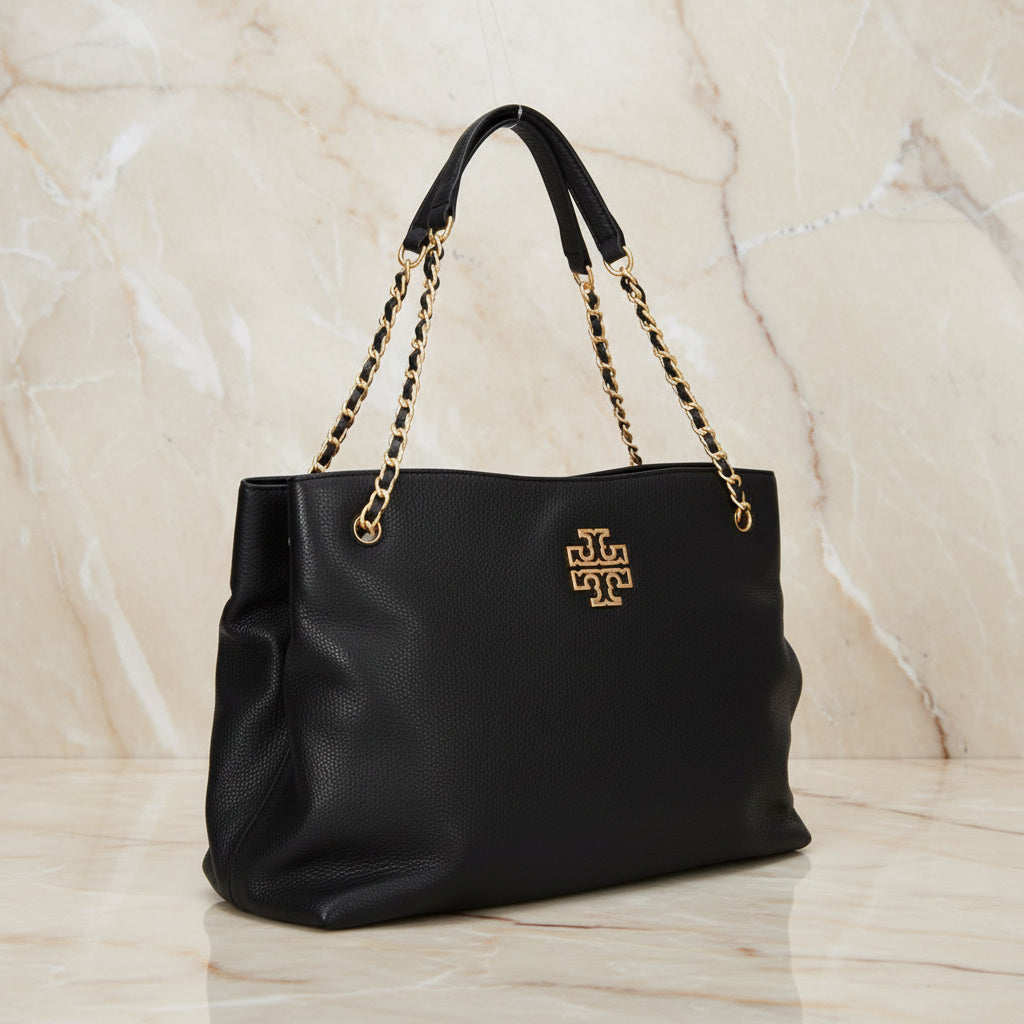 TORY BURCH BRITTEN TRIPLE COMPARTMENT TOTE
