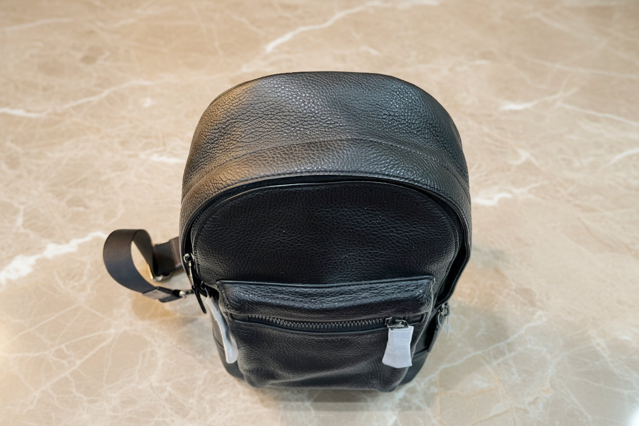 COACH WEST PACK REFINED PEBBLE LEATHER