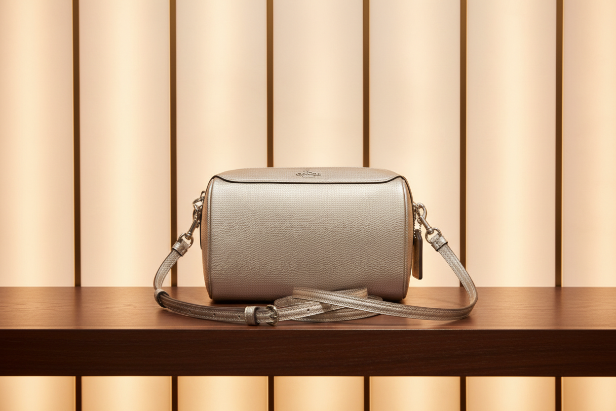 COACH BENETTE MICRO - PLATINUM GOLD