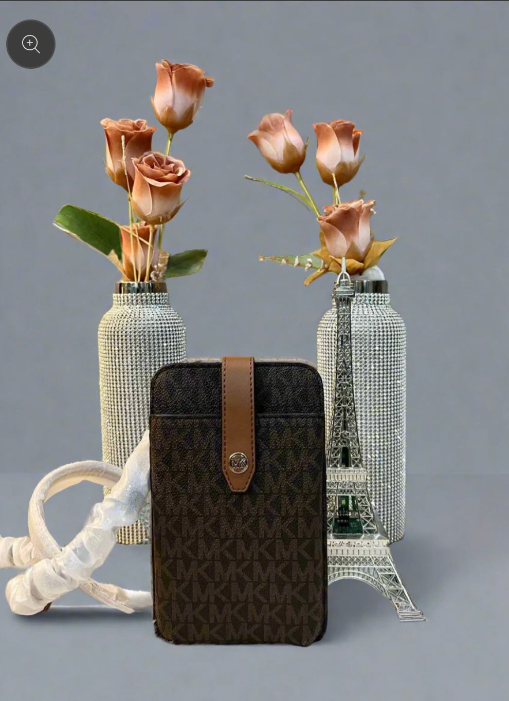 MICHAEL KORS LOGO SMARTPHONE CROSSBODY