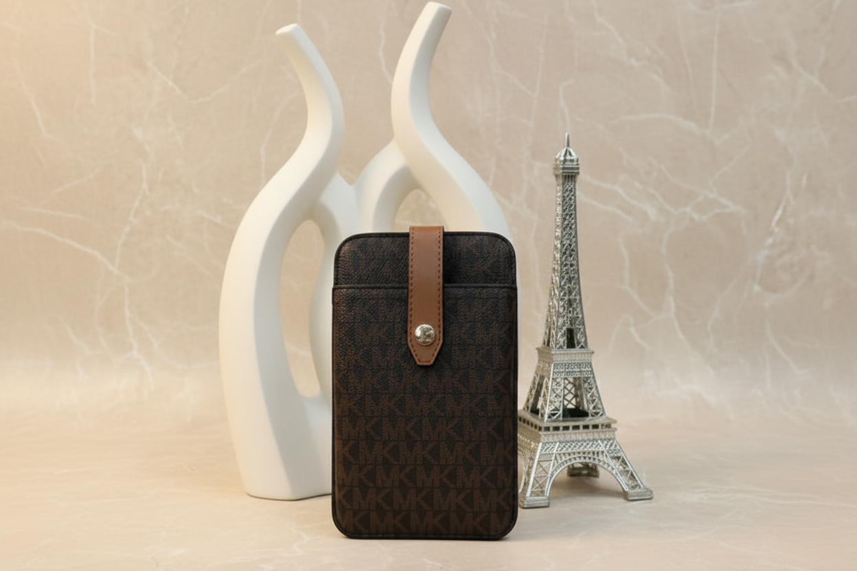 MICHAEL KORS LOGO SMARTPHONE CROSSBODY