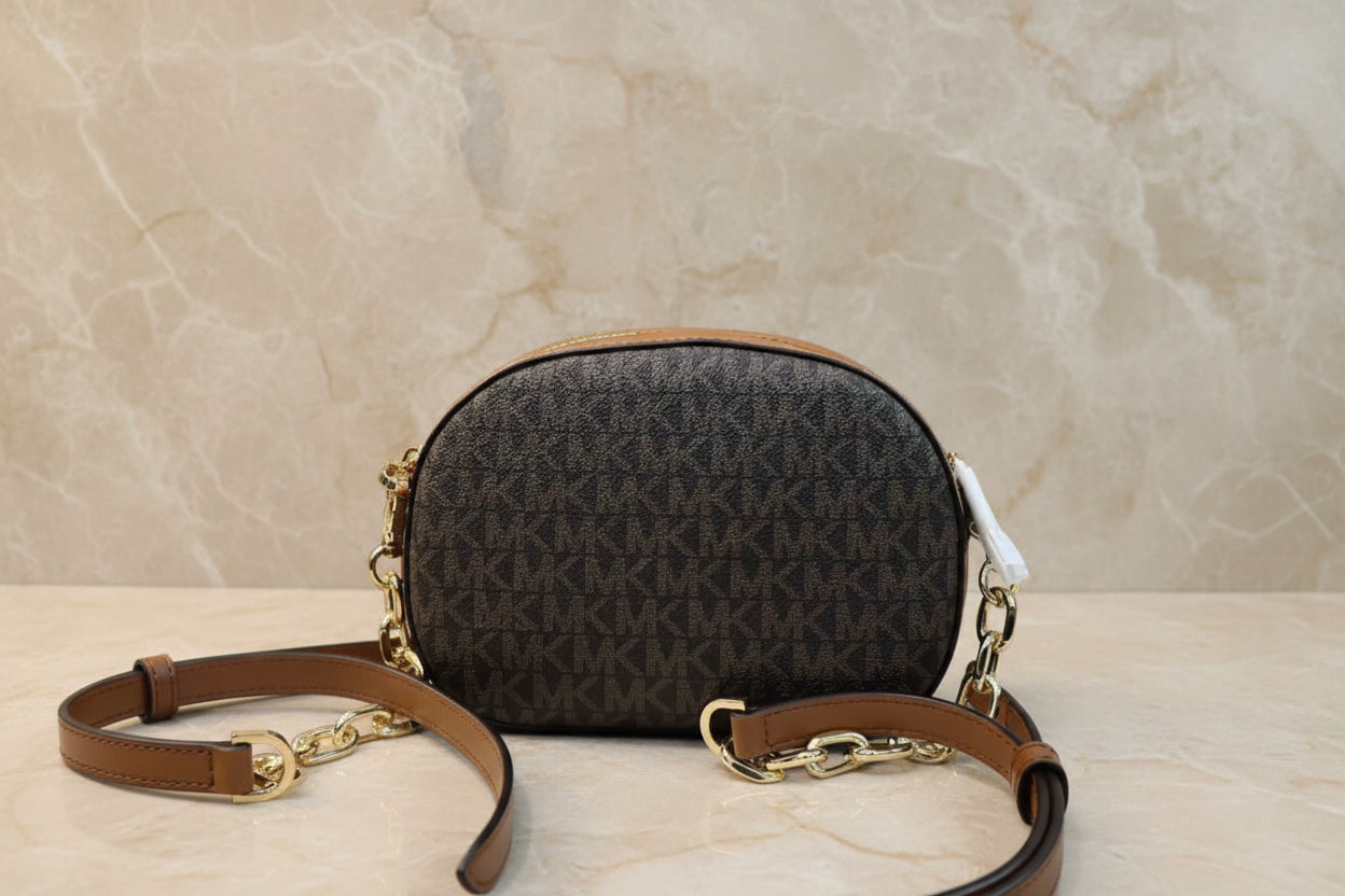 MICHAEL KORS GLAM OVAL CROSSBODY