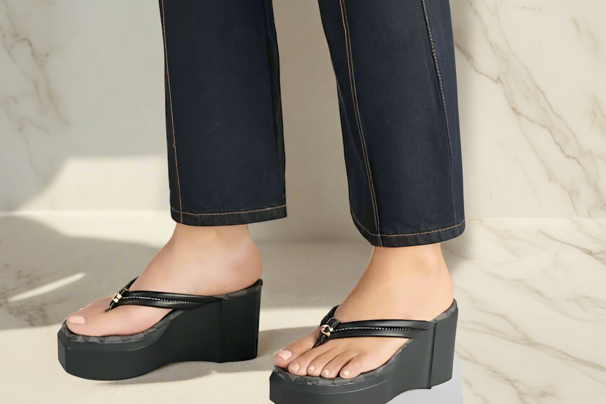 COACH WEDGE SANDALS