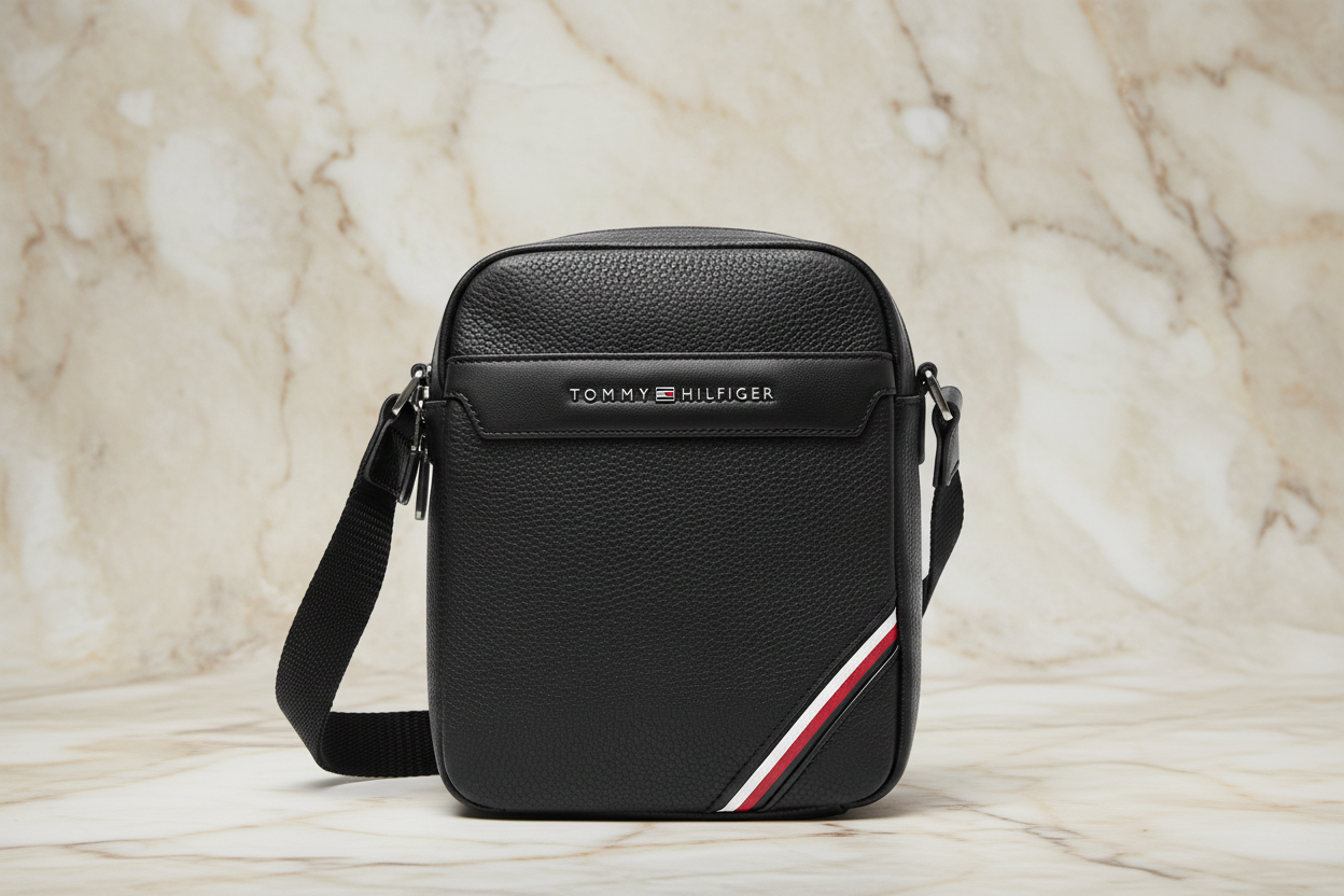 TOMMY HILFIGER MINI REPORTER MEN’S CROSSBODY BAG -