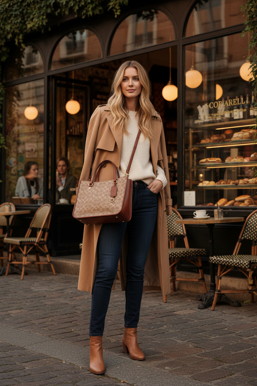 COACH TYLER CARRYALL 28 IN SIGNATURE CANVAS