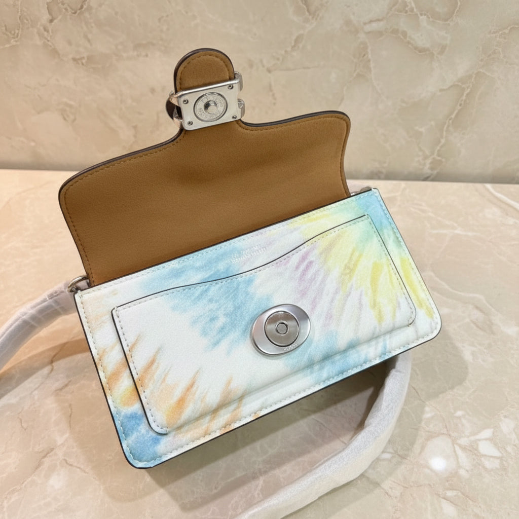 COACH TABBY 20 TIE DYE PRINT SHOULDER BAG/CROSSBODY BAG