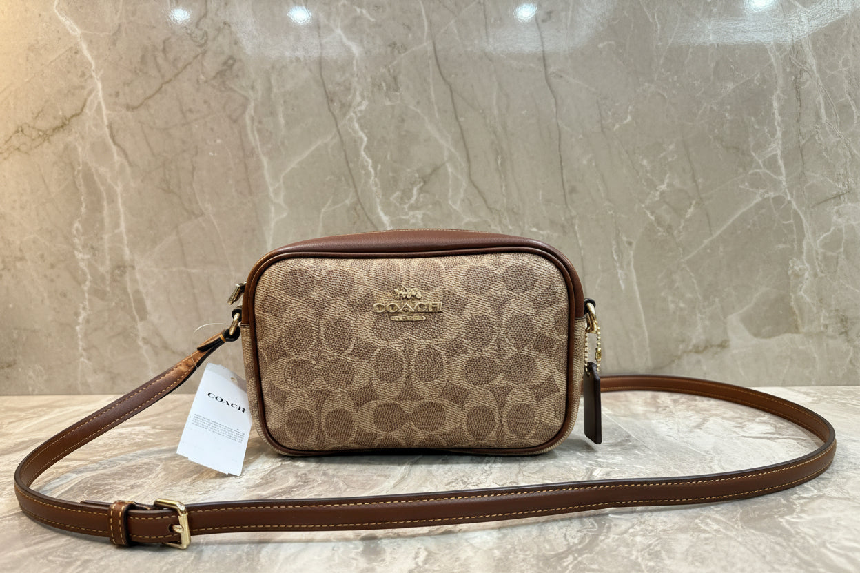 حقيبة كوتش ميني جيمي - تخفيضات! مع جزء صغير قابل للتقشير في الأمام - حقيبة كاميرا/حقيبة كروس بودي