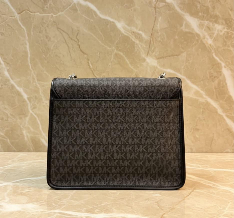 MICHAEL KORS REGINA MEDIUM FLAP CONVERTIBLE CHAIN SHOULDER BAG/CROSSBODY