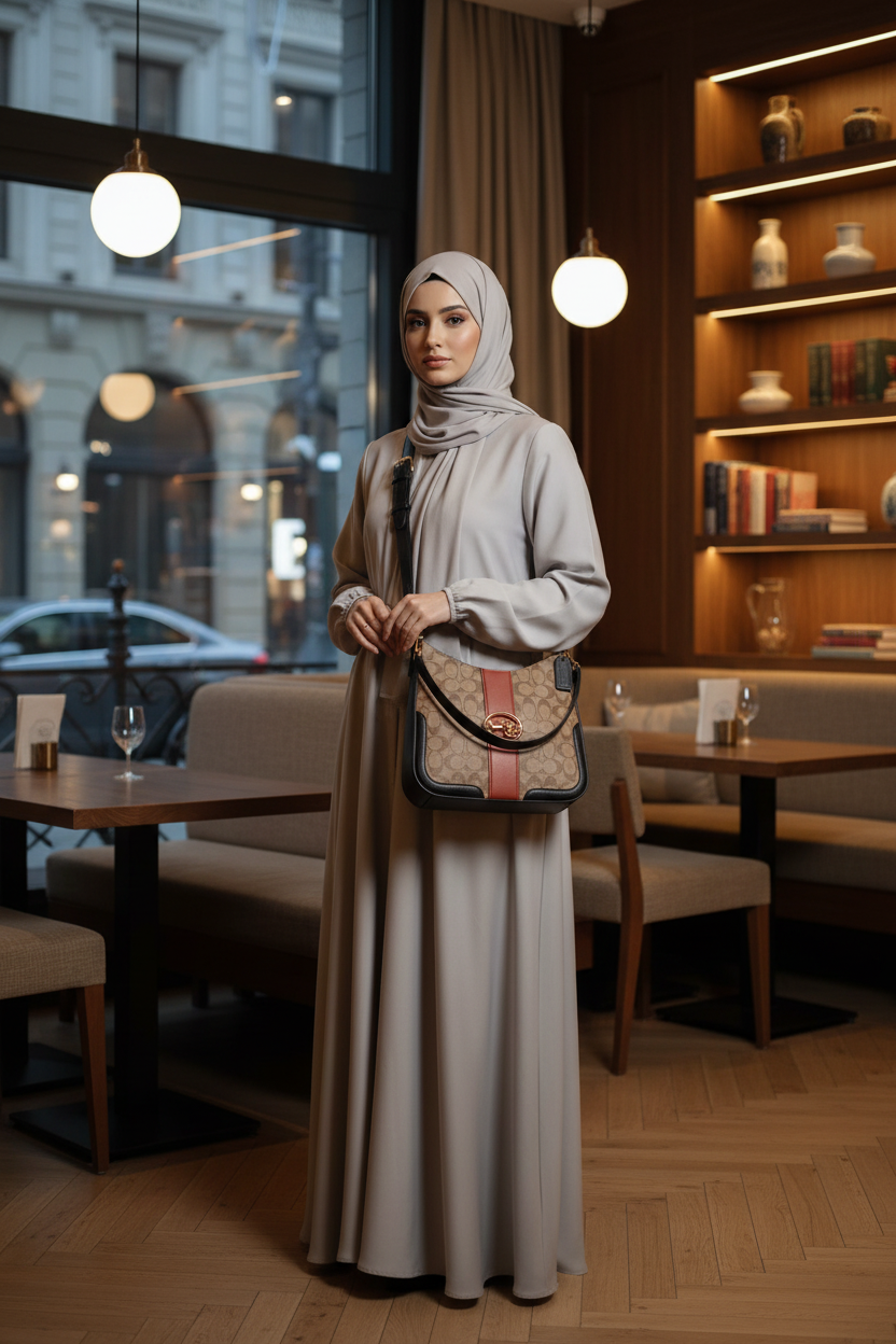 حقيبة كتف/حقيبة كروس بودي من كوتش جورجيا هوبو