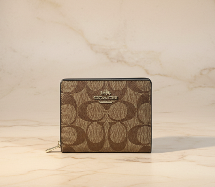 COACH SMALL SNAP BIFOLD WALLET