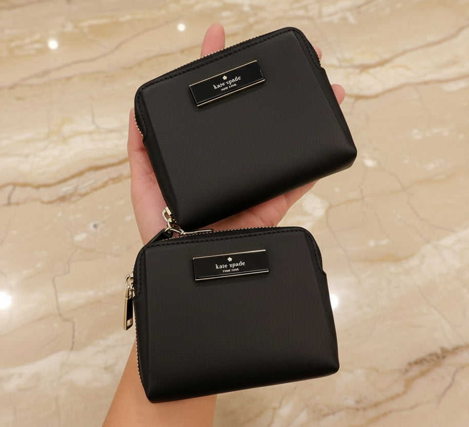 Kate Spade Carter ID Lanyard/Wallet - Black