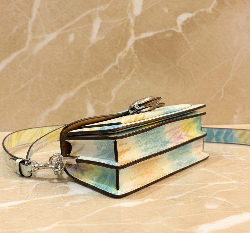 COACH TABBY 20 TIE DYE PRINT SHOULDER BAG/CROSSBODY BAG