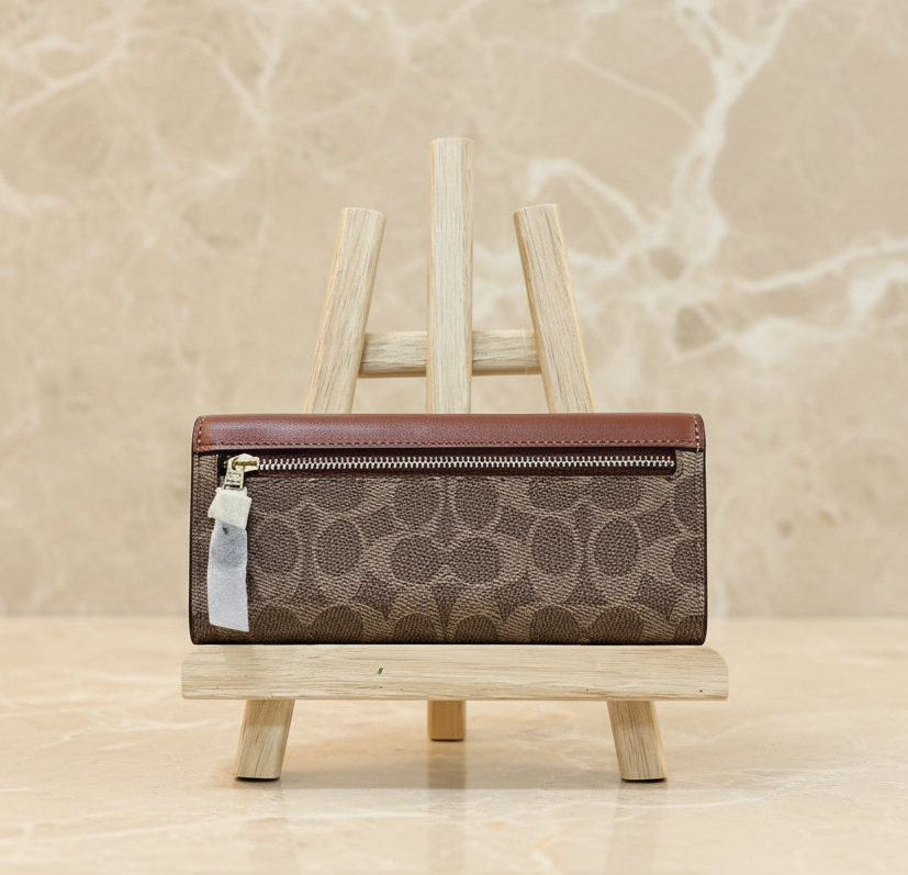 SALE ‼️ COACH MILA LONG FLAP WALLET ( FR. BOUTIUE STORE - DISPLAY ITEM )