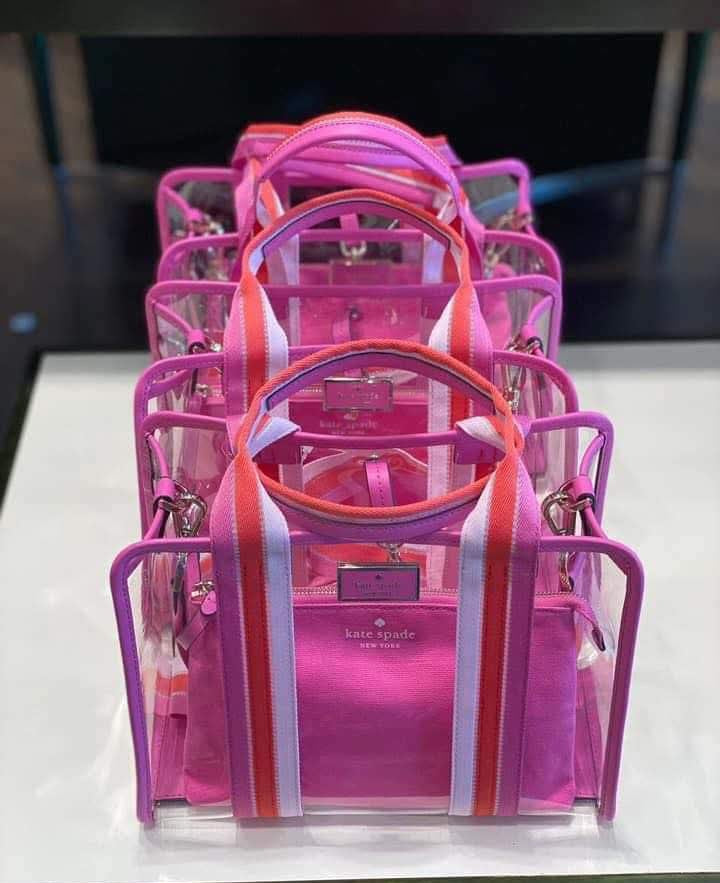 KATE SPADE SAM CLEAR SATCHEL