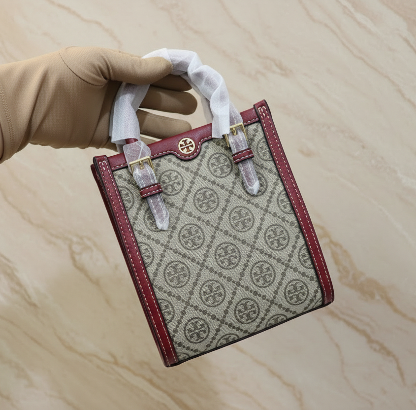 SALE‼️‼️TORY BURCH MINI JACQUARD T MONOGRAM TOTE -