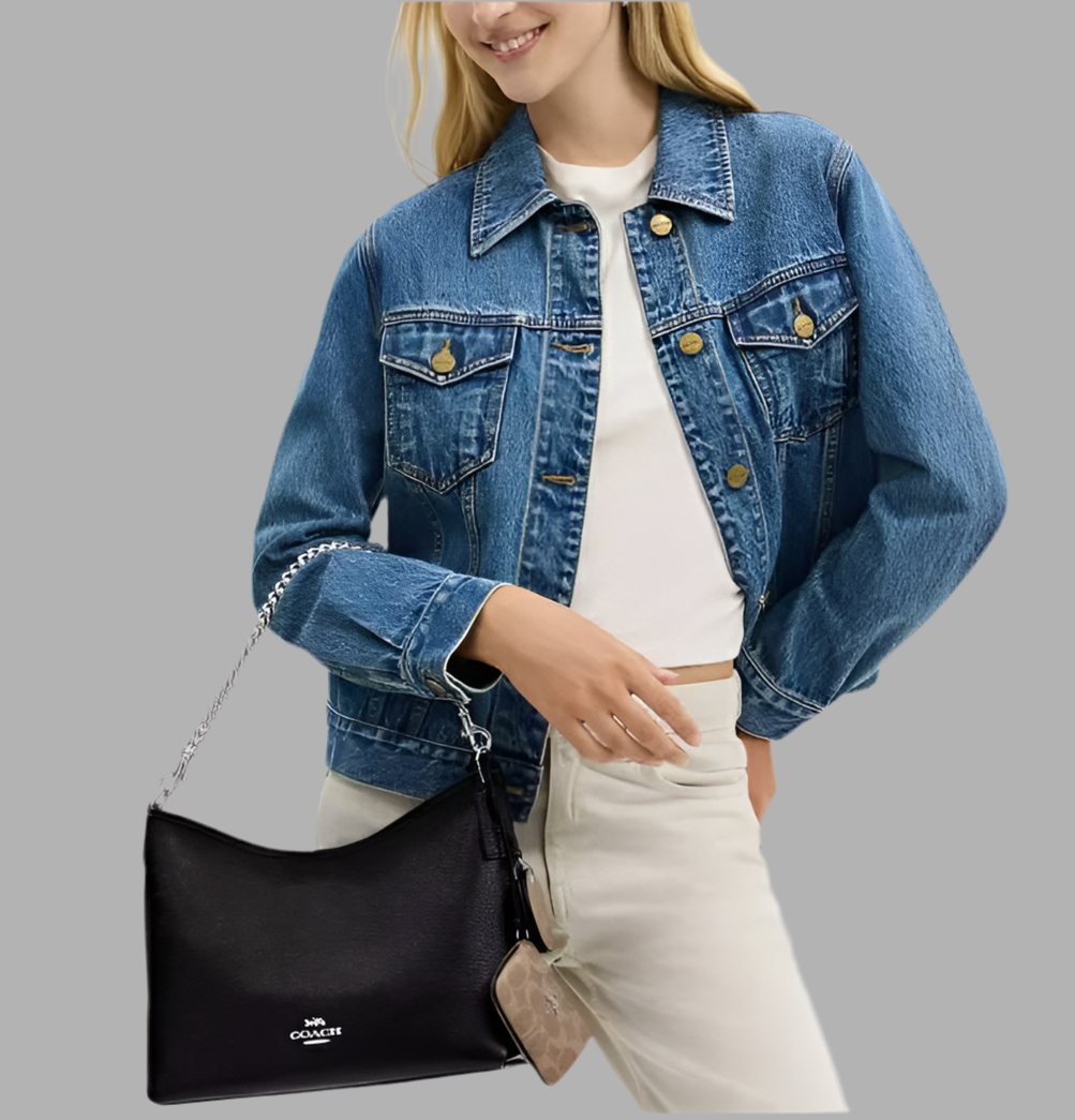 COACH NWT MEDIUM LAUREL - BLACK