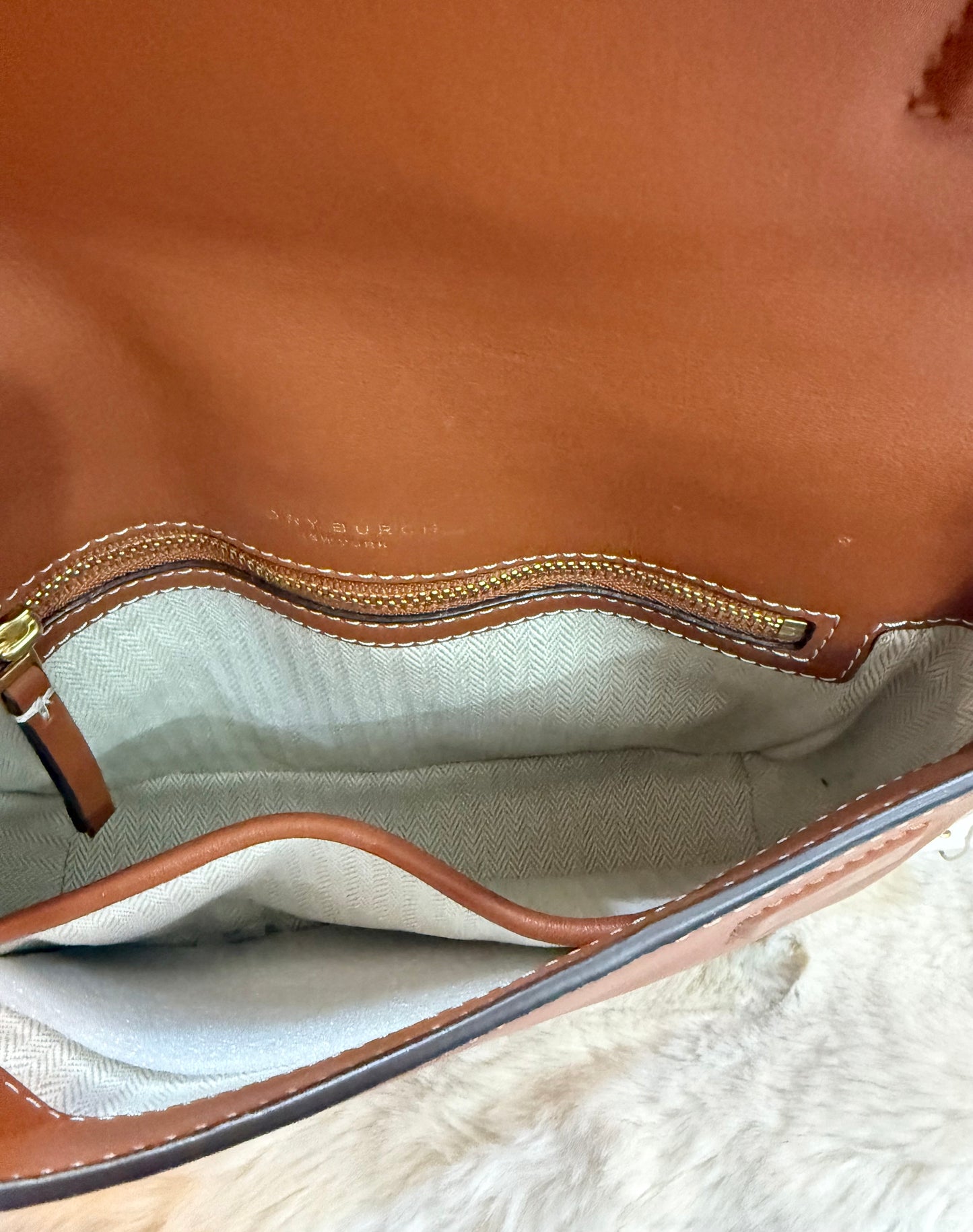 TORY BURCH MILLER CROSSBODY -  BROWN