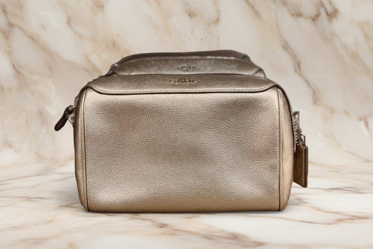 COACH BENETTE MICRO - PLATINUM GOLD