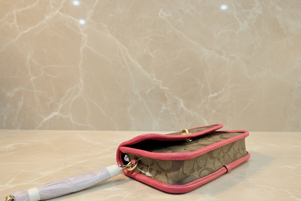 COACH WRISTLET/CROSSBODY CHAIN