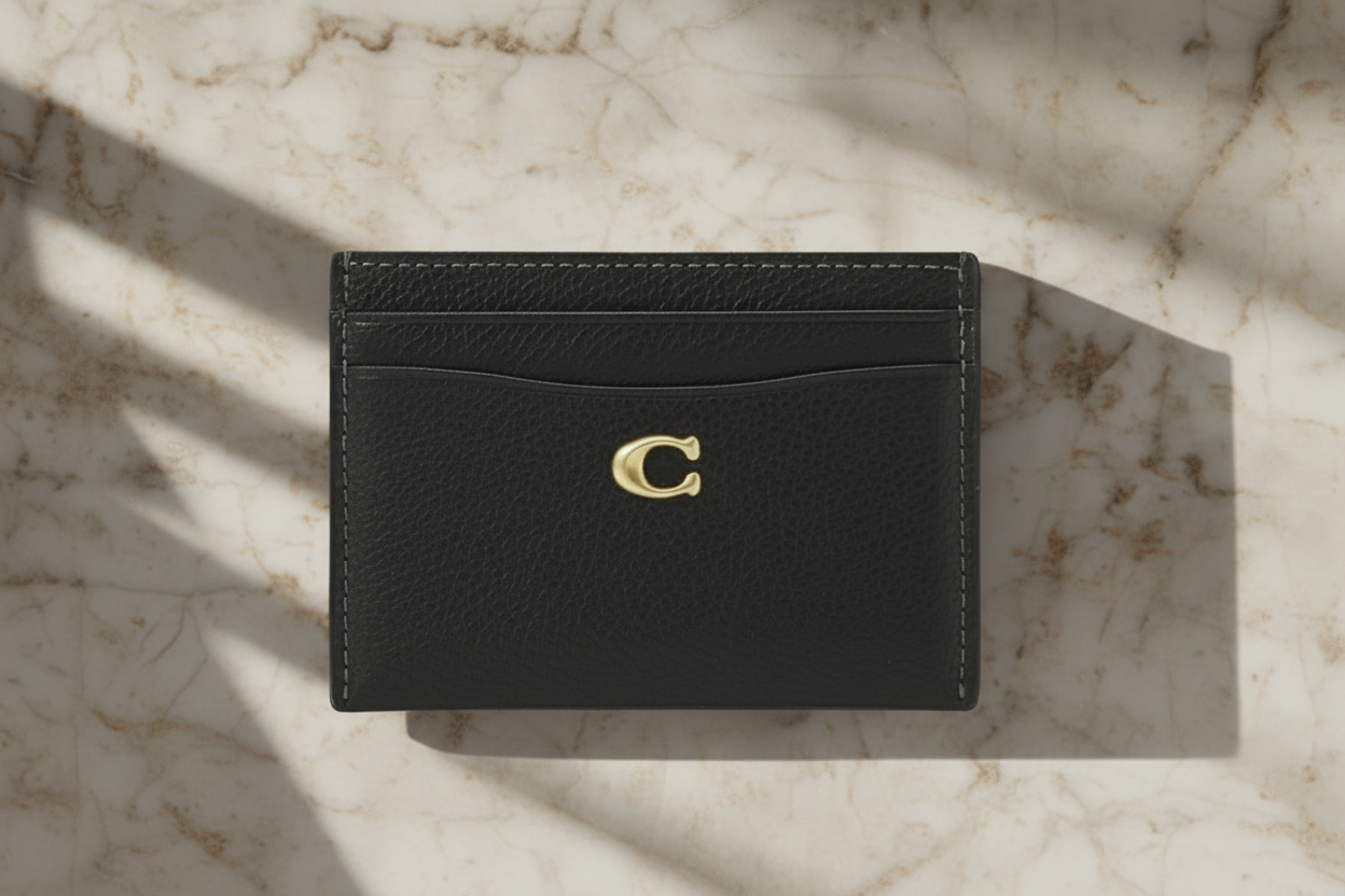 COACH SLIM CARD CASE ( FROM BOUTIQUE STORE )