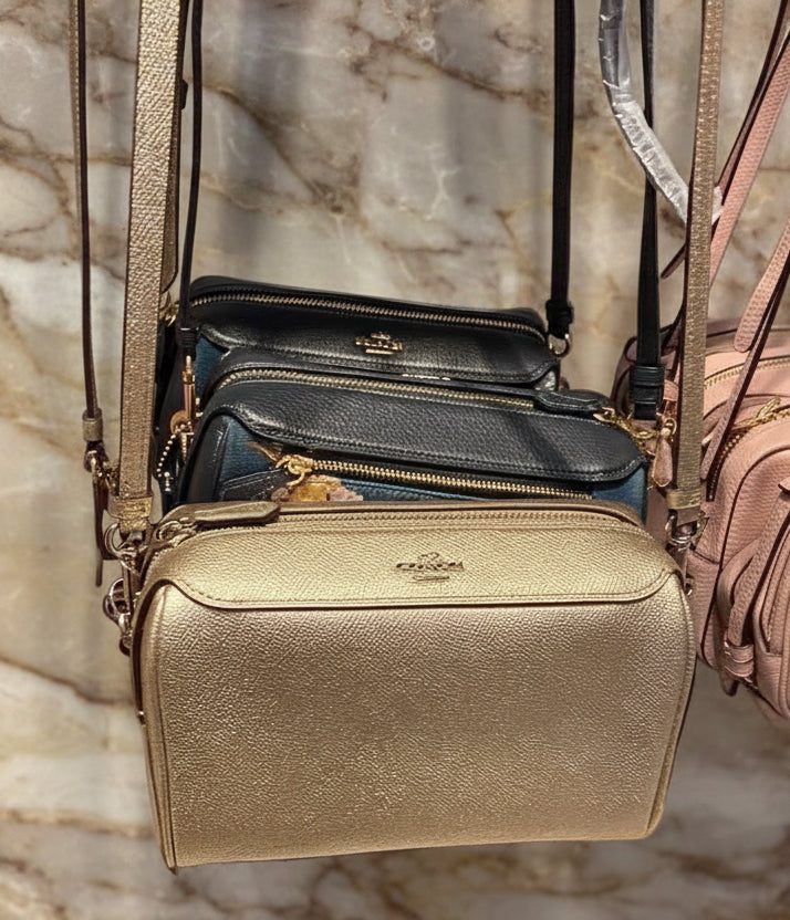 COACH BENETTE MICRO - PLATINUM GOLD