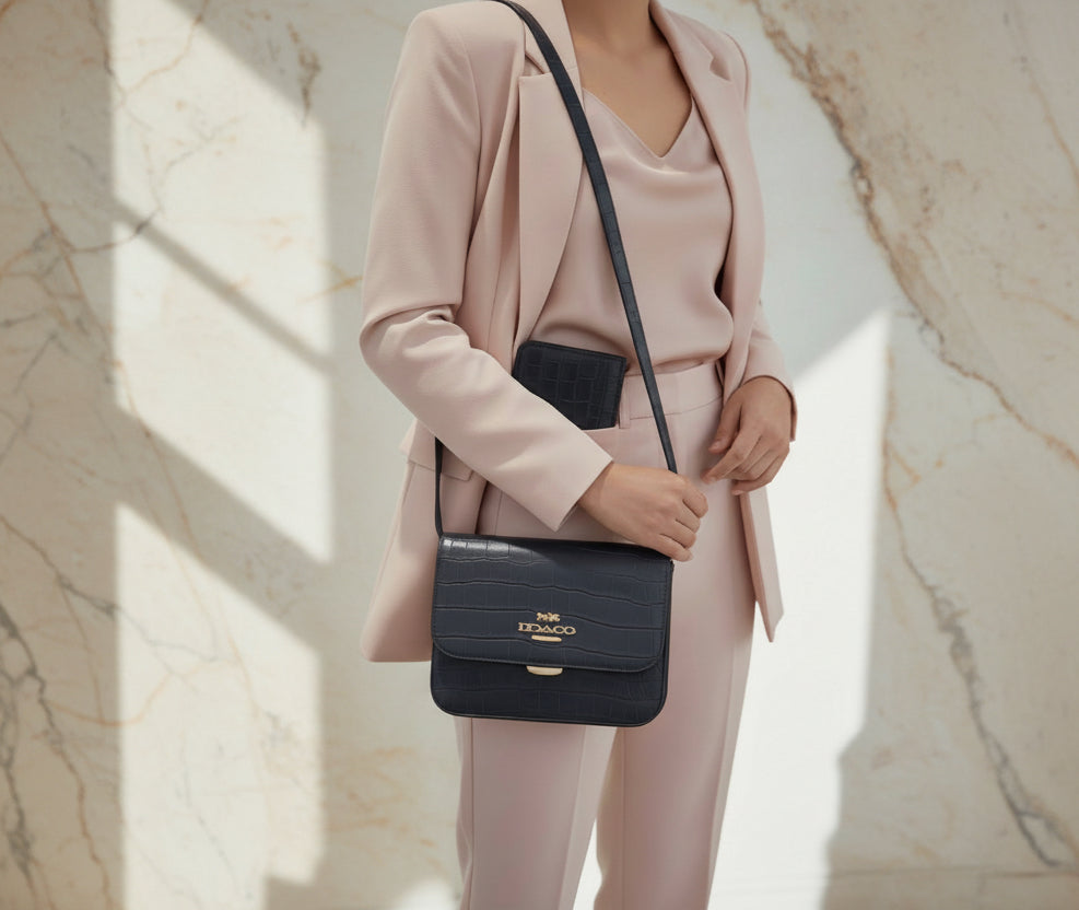 COACH BRYNN FLAP CROSSBODY - MIDNIGHT NAVY