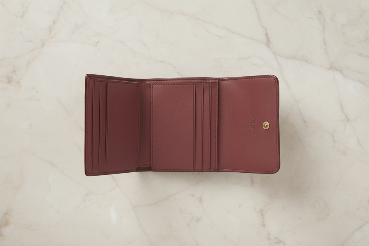 COACH MILA SMALL TRIFOLD WALLET
