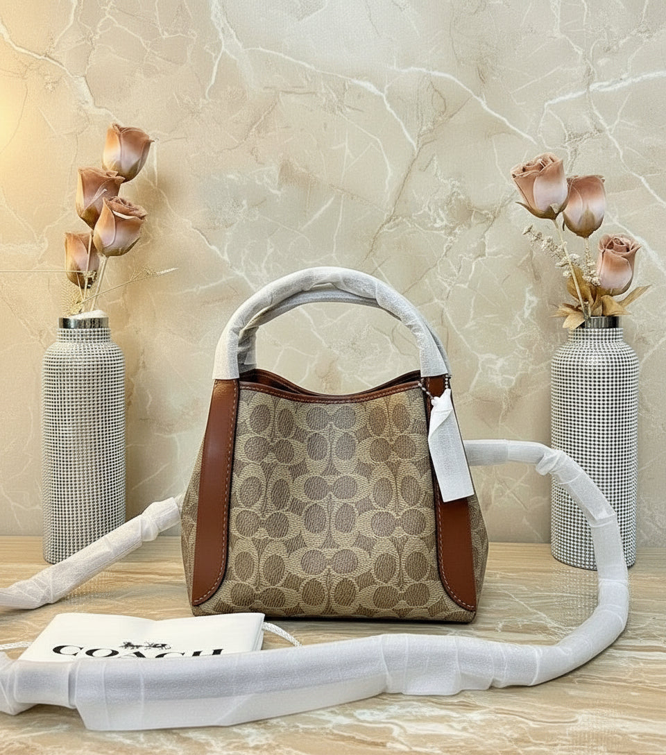 حذاء كوتش هادلي هوبو 21 - قماش مميز بلون بني صدئ