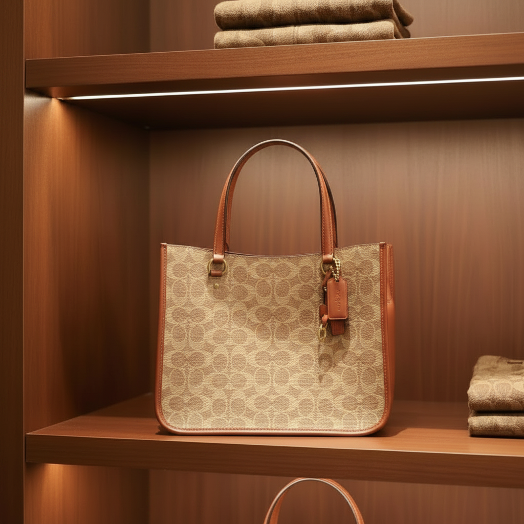 COACH TYLER CARRYALL 28 IN SIGNATURE CANVAS