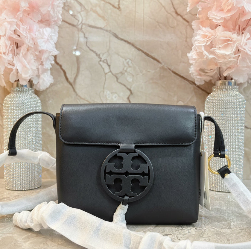 TORY BURCH MILLER CROSSBODY - BLACK