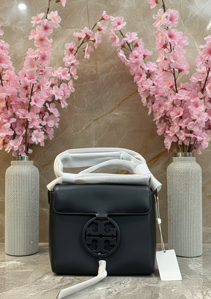 TORY BURCH MILLER CROSSBODY - BLACK